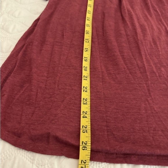 Soft Surroundings Sunset Tunic I Cold Shoulder M. 100% linen burnt orange - Picture 7 of 7